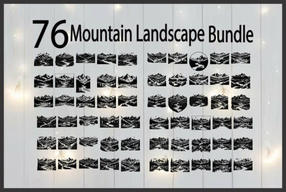76 Nature Wilderness Silhouette Designs: A Comprehensive Guide to Outdoor-Inspired Crafts