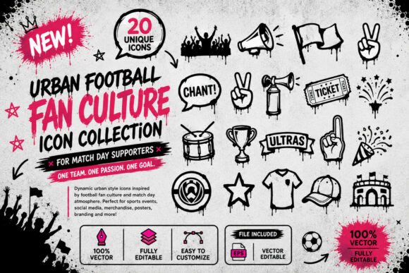 Free Fan Culture Icons Pack Match Day