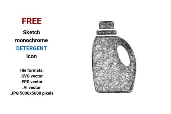 FREE Sketch Detergent Icon: A Strategic Asset for Modern Designers and Digital Brands