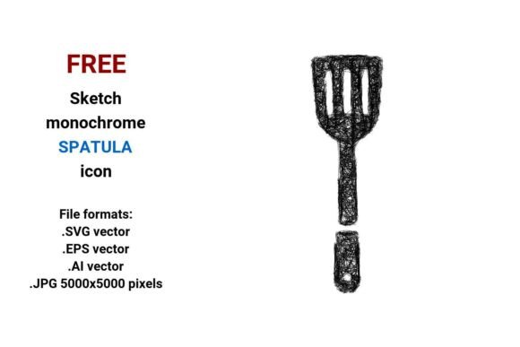 FREE Sketch Spatula Icon: A Practical Evaluation for Designers and Developers