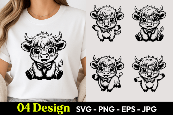 Happy Baby Cow SVG PNG: A Strategic Asset for Visual Communication and Brand Flexibility