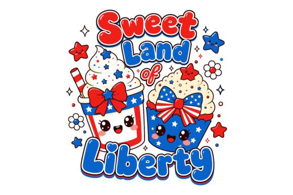 Sweet Land Liberty: A Versatile Design for Creative Projects